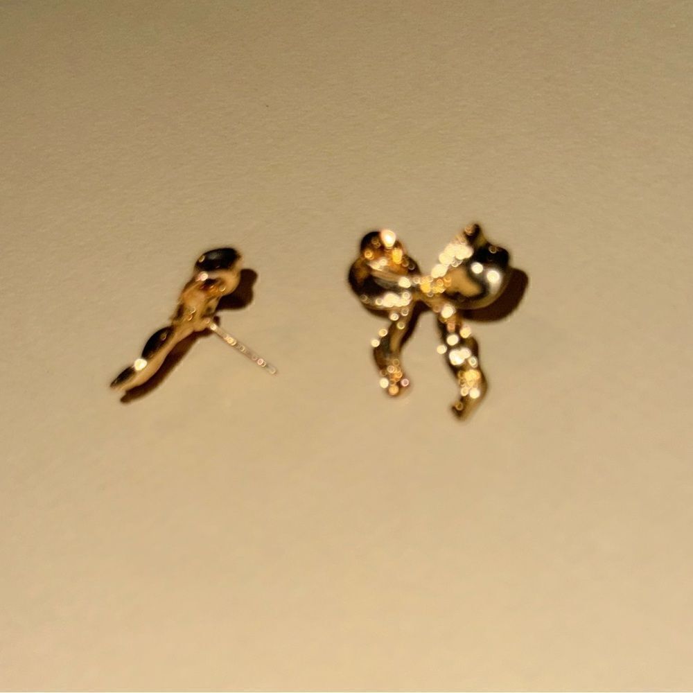 Bohemian bow earrings N912 - Picture 3 of 4